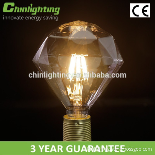Diamond led DIAA glass cover warm white color led lights